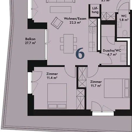 Ferienwohnung Stenna Appartement *